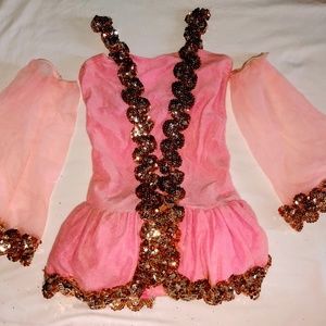 Girls dance costume